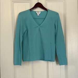 Talbots Teal Sweater